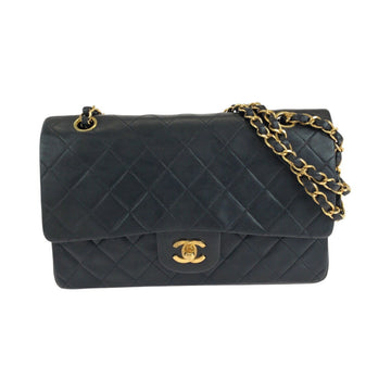 Top Quality Chanel Lambskin Matelasse W Flap Shoulder Bag