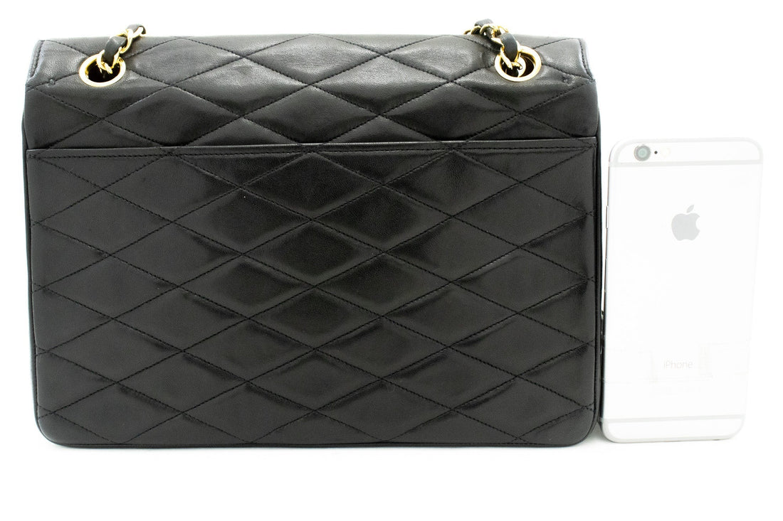 CHANEL  Envelope Chain Shoulder Bag Flap Quilted Lambskin k32