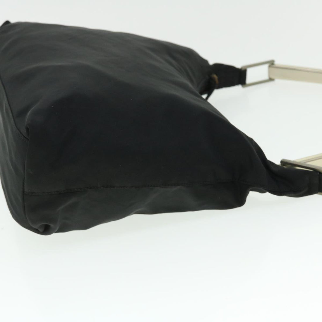 PRADA Shoulder Bag Nylon Black Auth 51650