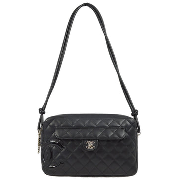 New 1:1 Rep Top Quality Chanel Black Calfskin Cambon Ligne Camera Bag Large