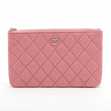 New 1:1 Rep Top Quality Chanel Matrasse Caviar S Pouch Pink Gold  Random