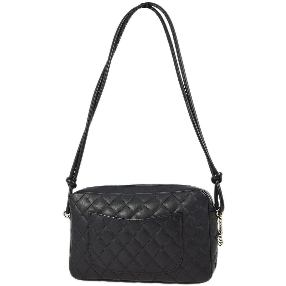 New 1:1 Rep Top Quality Chanel Black Calfskin Cambon Ligne Camera Bag Large