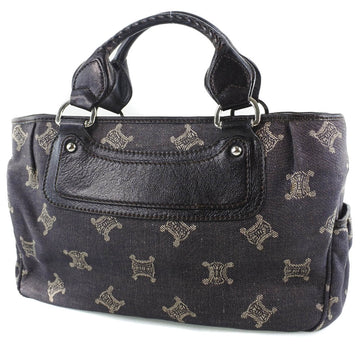 CELINE Handbag Denim, Leather black Macadam Boogie bag Women New 1:1