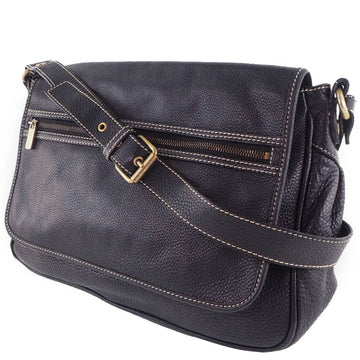 CELINE Shoulder Bag Calfskin black Women New 1:1