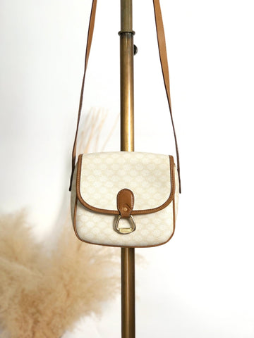 CELINE Macadam Horse Bit Shoulder bag White New 1:1 ctjind