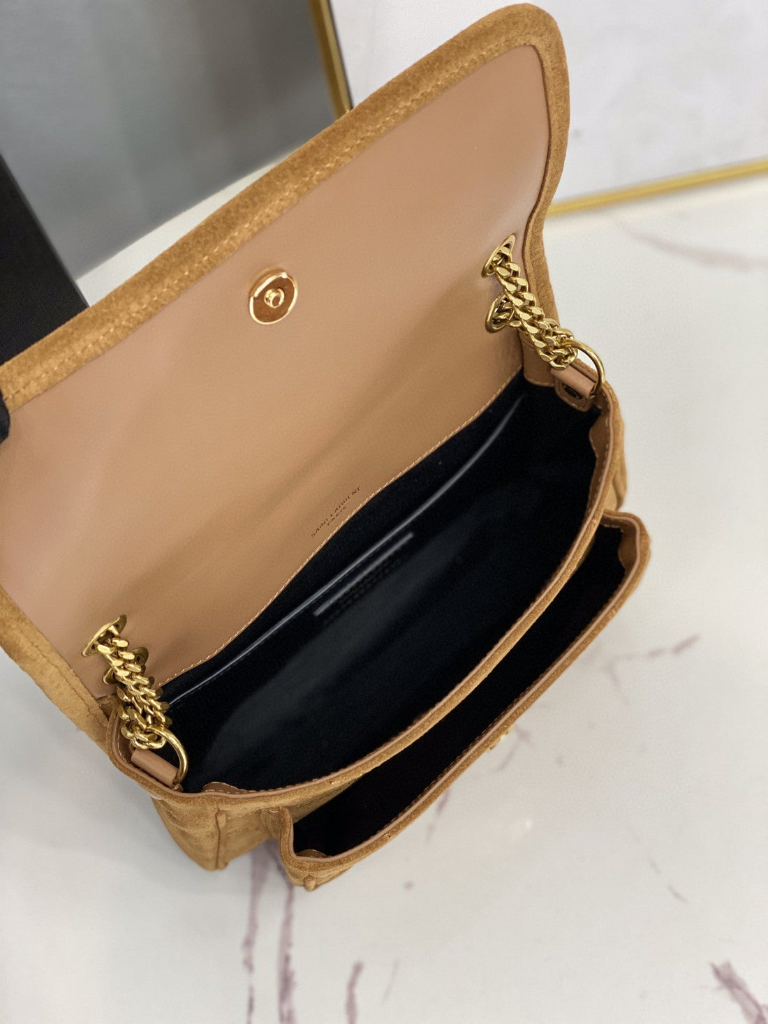 Yves Saint Laurent Niki Baby Chain Bag Brown