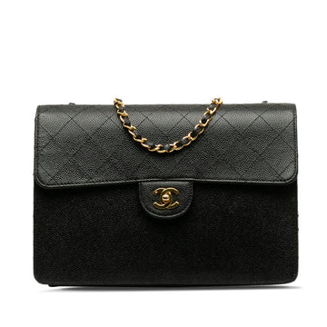 New 1:1 Rep Top Quality Chanel Decamatrasse ingle Flap Gold  Chain Shoulder Bag Black   CHANEL