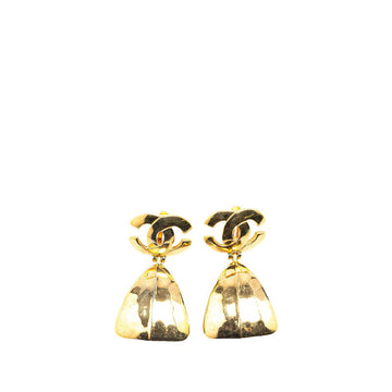 Top Quality Chanel  Coco Mark Triangle Earrings