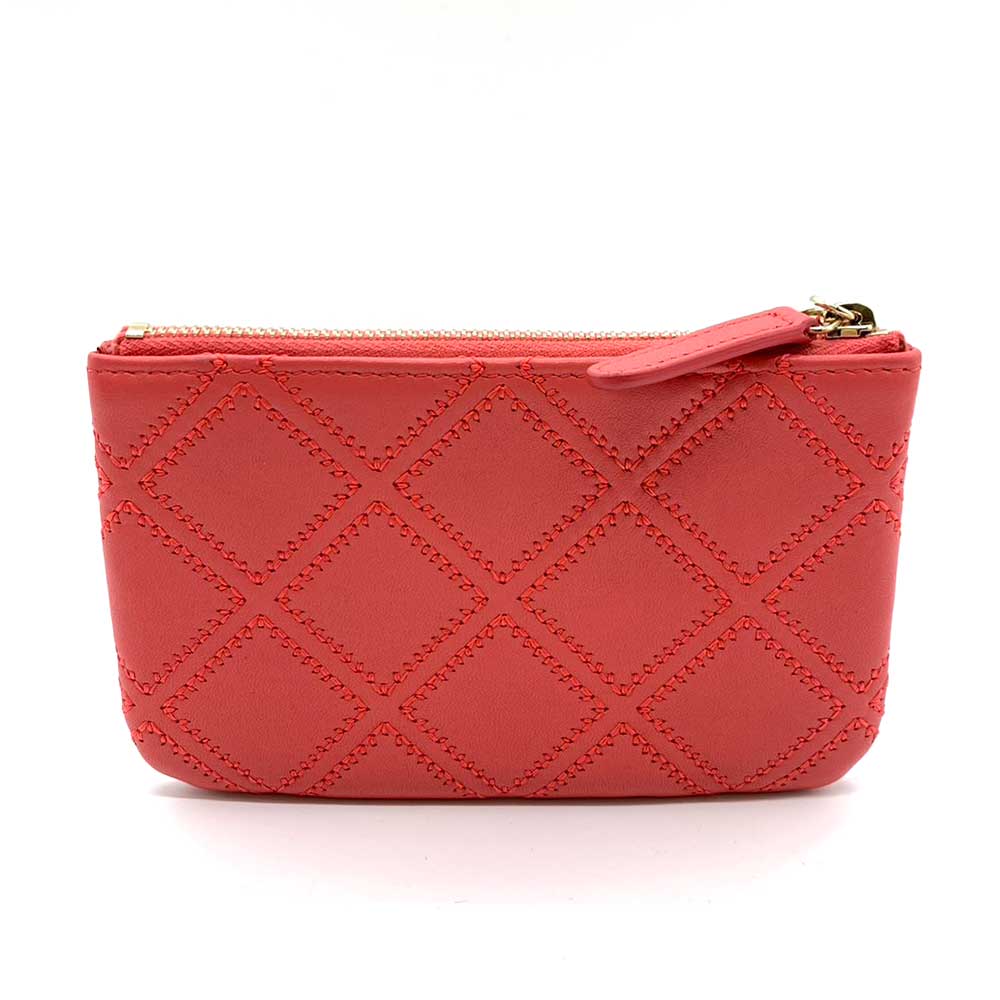 Top Quality Chanel Lambskin Mini Pouch Pink