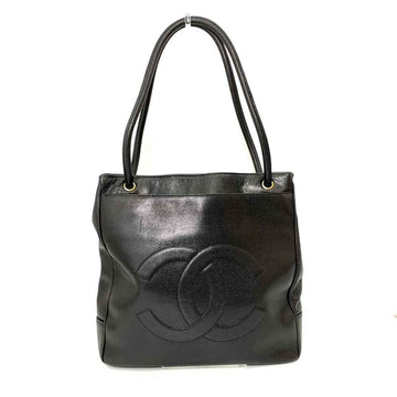 Top Quality Chanel Caviar Leather Tote Bag Black