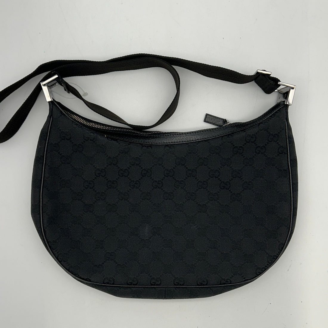 GUCCI Monogram Medium Half Moon Hobo 2120700084426