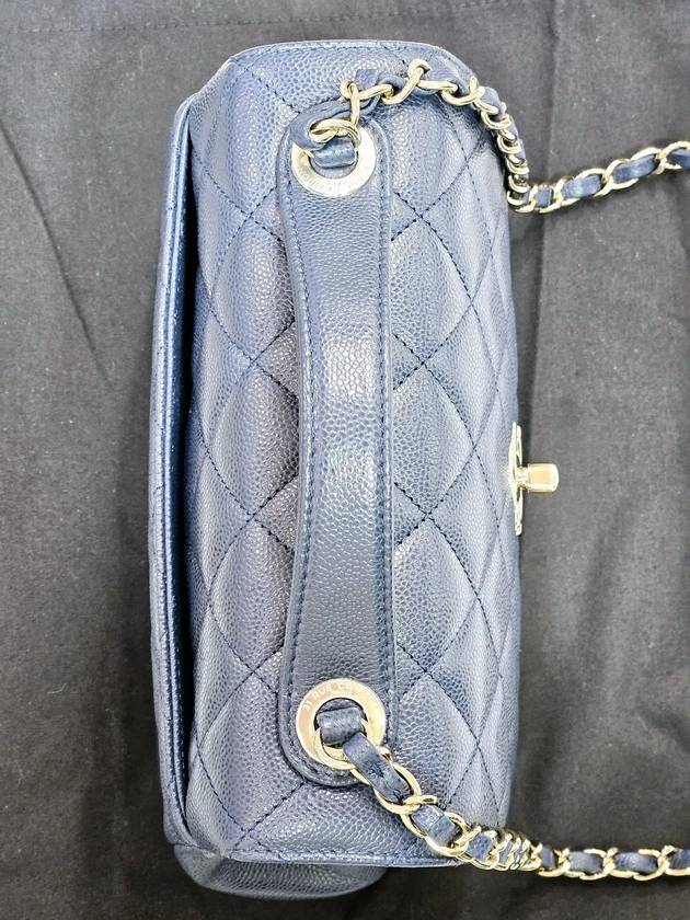 Caviar Business Affinity Medium Gold Tote Bag A93607 Chanel