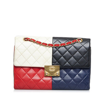 New 1:1 Rep Top Quality Chanel Cruises Cocomark Interlocg Chain houlder Bag 401368 Multicolor Gold Leather  CHANEL