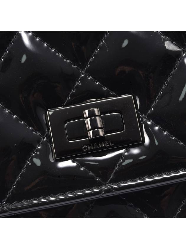Women s new built in chip patent material WOC mini bag Chanel