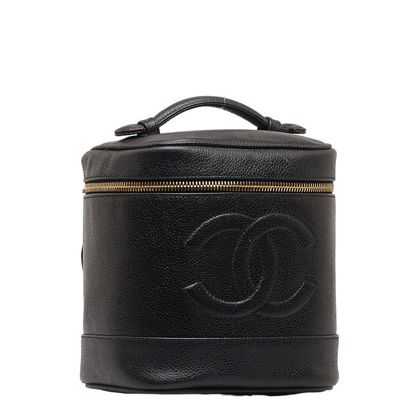 New 1:1 Rep Top Quality Chanel Coco Vanity Bag  Pouch A01998 Black Caviar S  Chanel