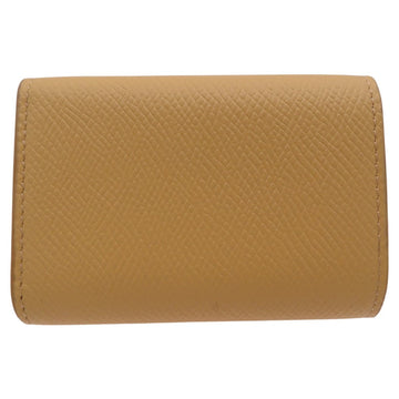 CELINE Tri-fold wallet 10E60 3BEL 11PO Calfskin yellow Folded Compact Wallet in Calfskin Yellow 10E60 3BEL 11PO Women New 1:1