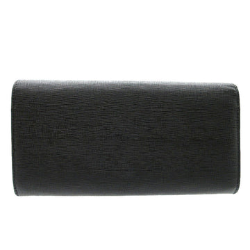 FENDI Long Wallet Purse 8M0340 leather black monster