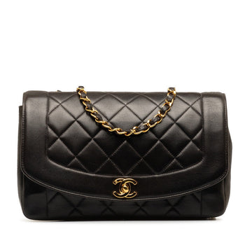 New 1:1 Rep Top Quality Chanel Matrace Dianaflap Chain Shoulder Bag Black G   Chanel