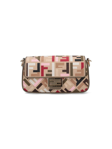 Fendi Women "Baguette" Medium Crossbody Bag
