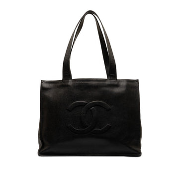 New 1:1 Rep Top Quality Chanel Coco Handbag Tote Bag Unclear Black Leather  CHANEL