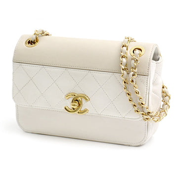 Top Quality Chanel Calf Leather Coco Mark Chain Shoulder Bag