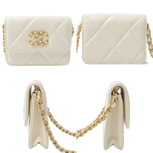 Top Quality Chanel Lambskin Matelasse Compact Shoulder Bag