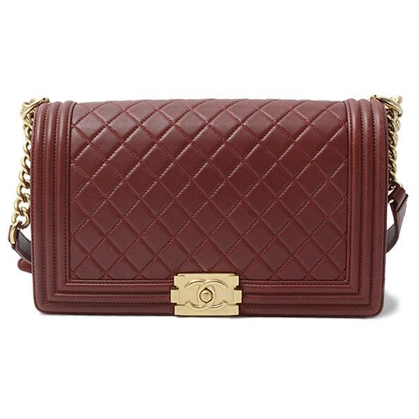 Top Quality Chanel Lambskin Boy Chain Shoulder Bag