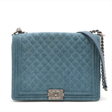 New 1:1 Rep Top Quality Chanel Navy Denim Chain Shoulder Bag