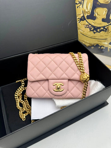 Chanel Bag Full Set Pink 110127