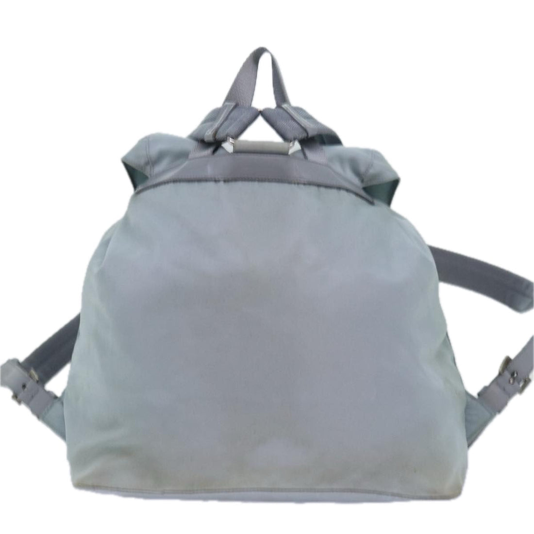 PRADA Shoulder Bag Nylon Light Blue Auth 78258