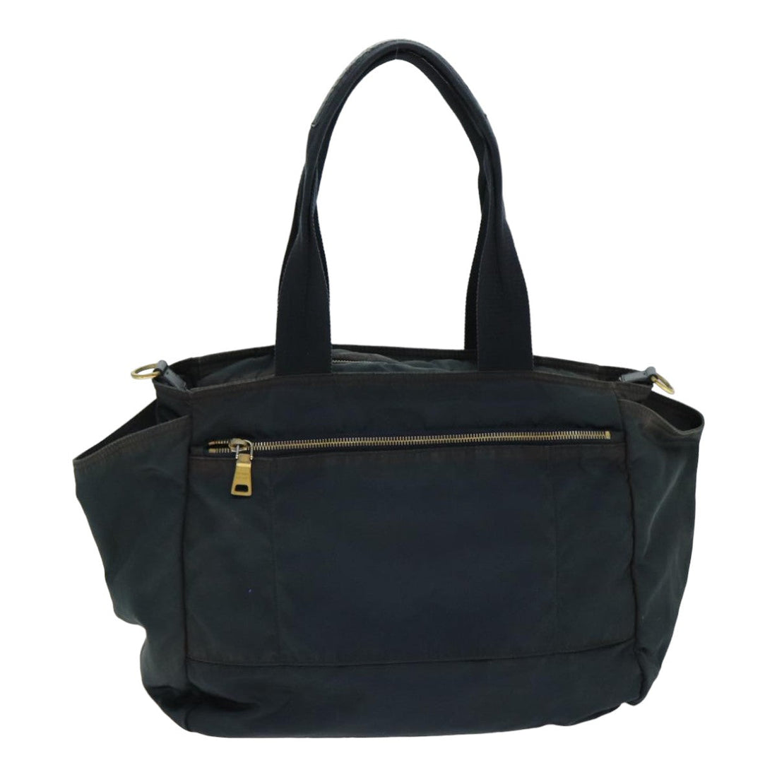 PRADA Tote Bag Nylon 2way Green Auth 79146