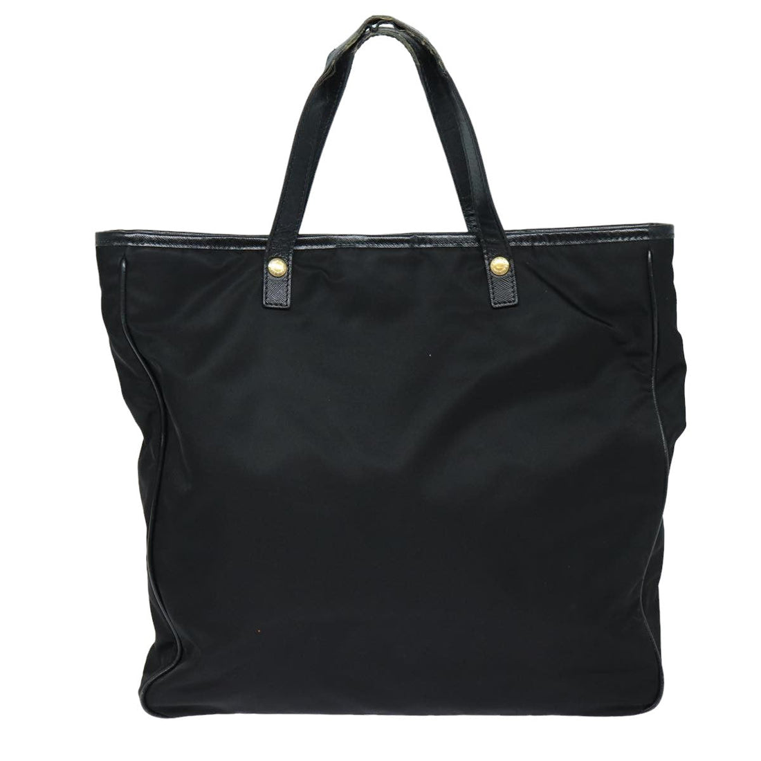 PRADA Tote Bag Nylon 2way Black Auth 79852