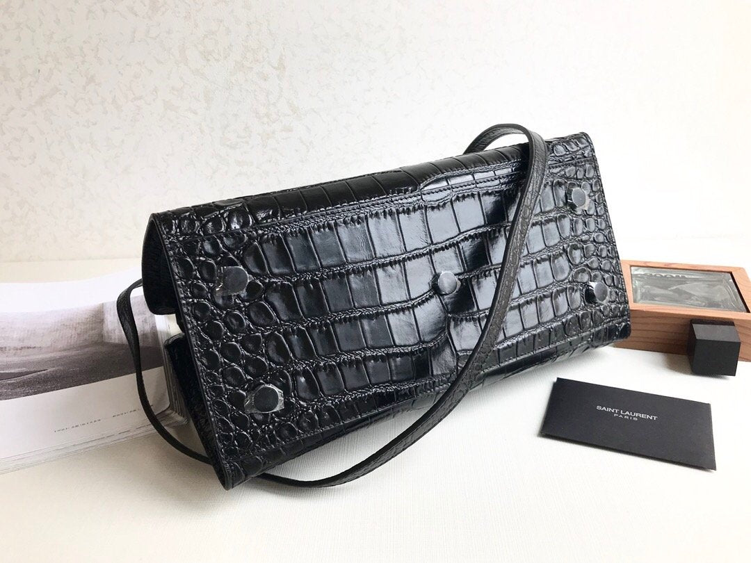 Yves Saint Laurent Monogram Cabas Small Black