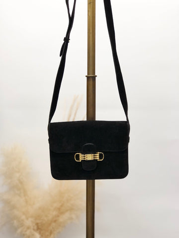 CELINE Horse Bit Shoulder bag Black New 1:1 yffeiu
