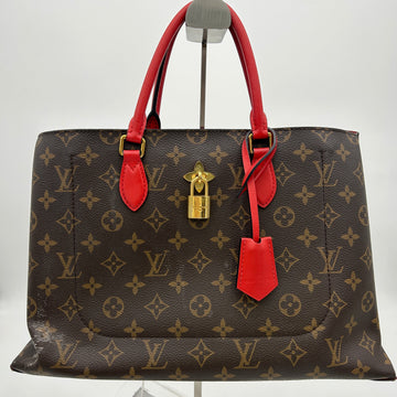 LOUIS VUITTON Monogram Flower Tote Coquelicot LA29401
