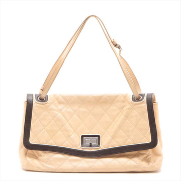 New 1:1 Rep Top Quality Chanel 2.55  Chain Shoulder Bag Beige Silver  11th