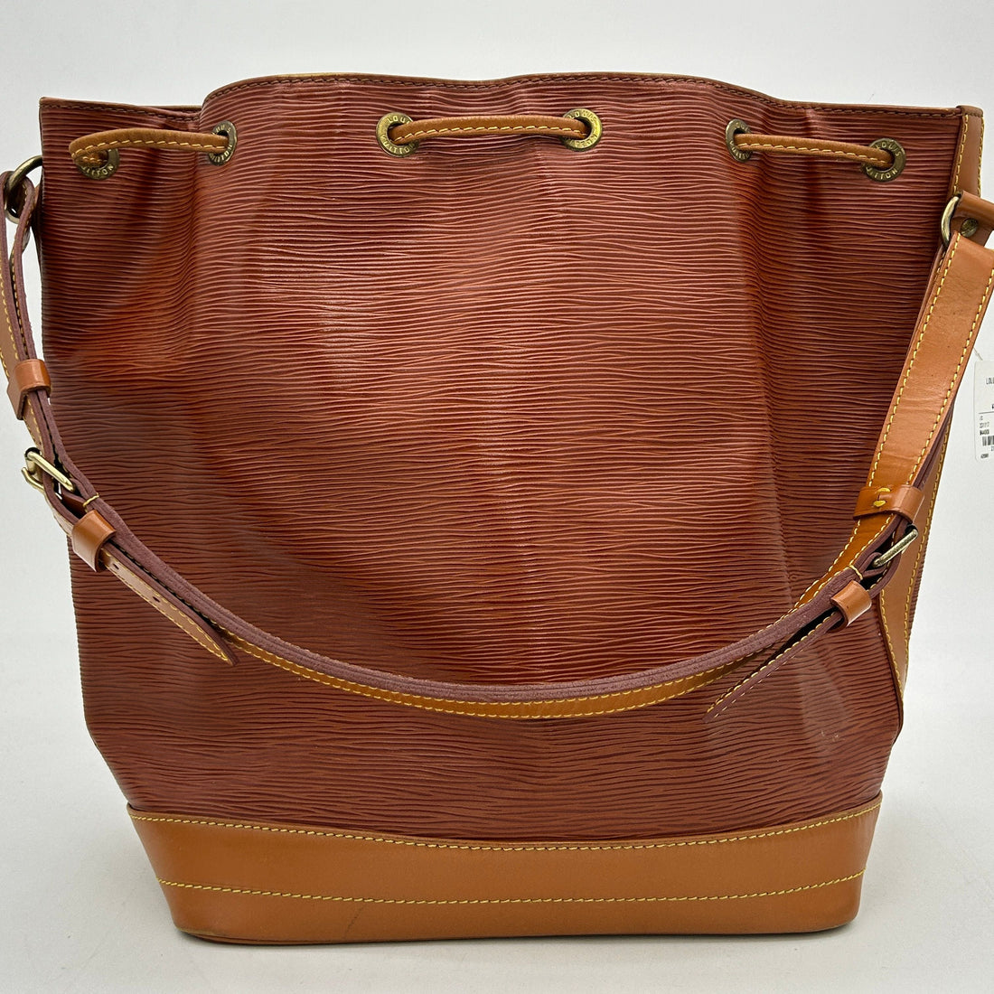 LOUIS VUITTON Epi Noe Shoulder Bag Kenya Brown 2101217551328