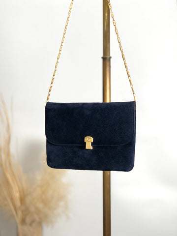 CELINE  Chain Shoulder bag Navy New 1:1 bppgsa