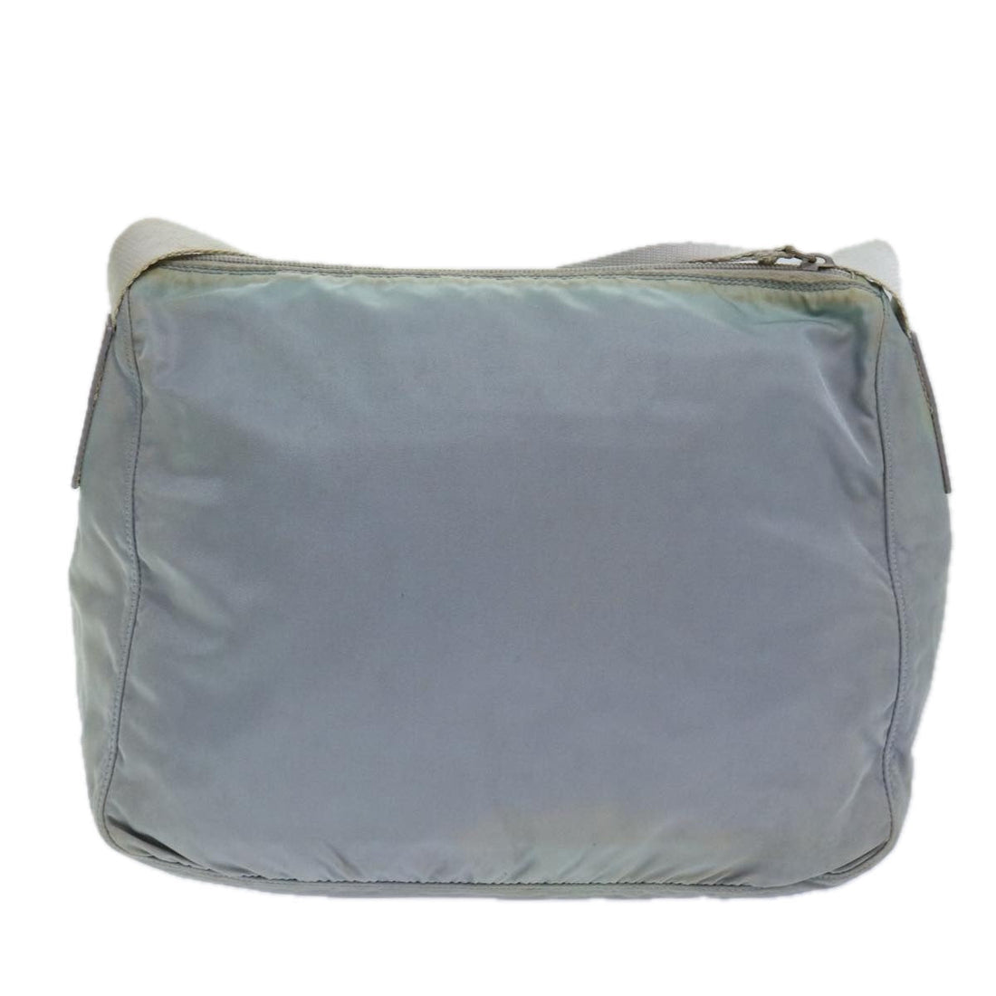 PRADA Shoulder Bag Nylon Light Blue Auth 82563