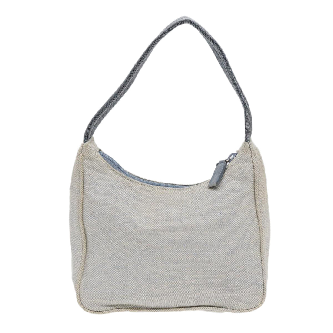 PRADA Sports Accessory Pouch Canvas Light Blue Auth 82691