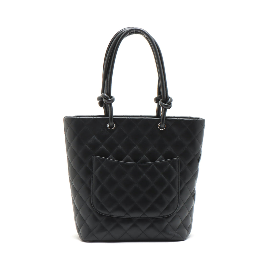 New 1:1 Rep Top Quality Chanel Combon Line Patent Leather   Handbag Black Silver G