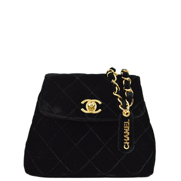 New 1:1 Rep Top Quality Chanel Black Velvet Belt Bum Bag