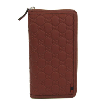 Gucci Guccissima Red Leather Wallet