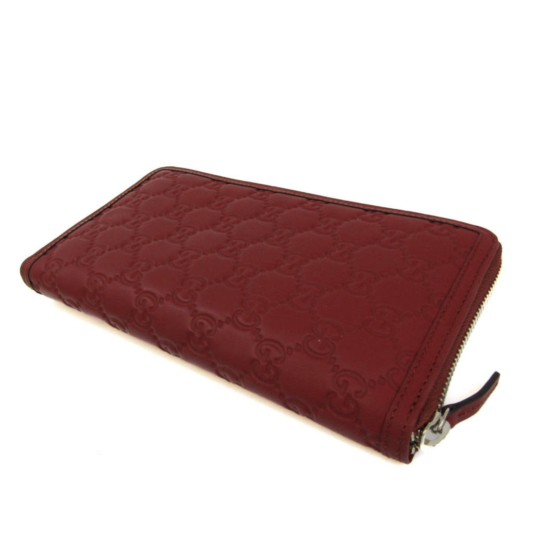 Gucci Guccissima Red Leather Wallet