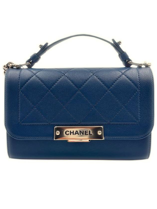 Label click chain shoulder bag season small Chanel