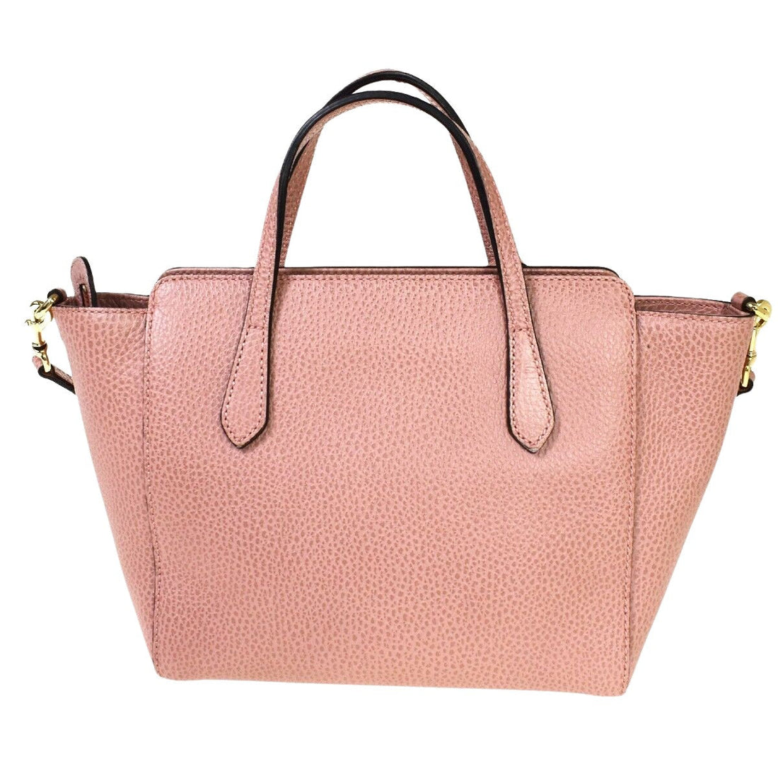 Gucci Swing Pink Leather Handbag