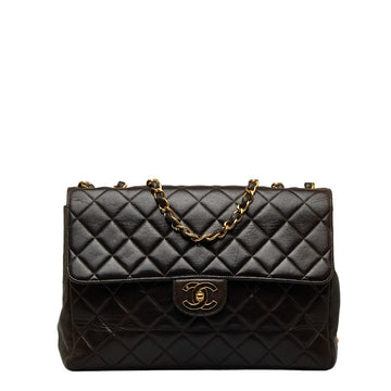 New 1:1 Rep Top Quality Chanel Decamatrasse 30 Cocomark ingle Flap Chain Shoulder Bag Black   CHANEL