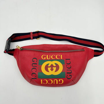 Gucci Bags |  Gucci, Large Red Bumbag LA29137