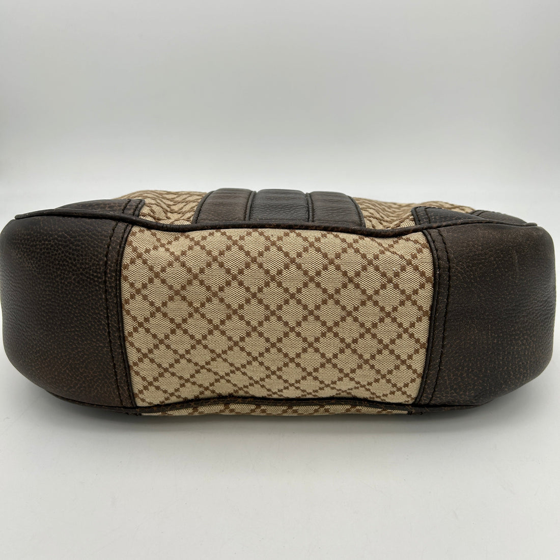 Gucci Catherine Brown Cloth Handbag