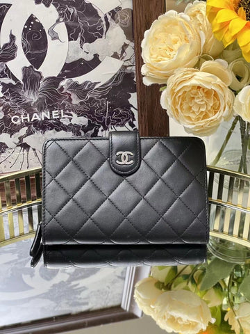 Chanel Wallet 15x10cm Black 4193